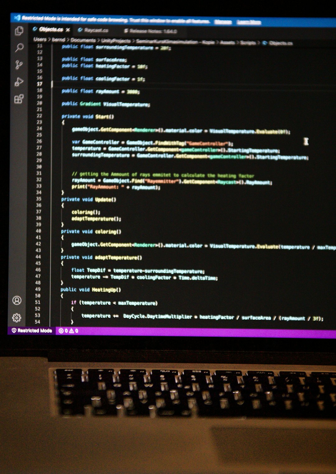 our-story-01 Coding on a Macbook Pro Laptop